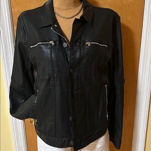 Calvin Klein moto jacket size Medium